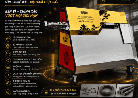 Máy bẻ đai tự động AY-08-MAX-PRO